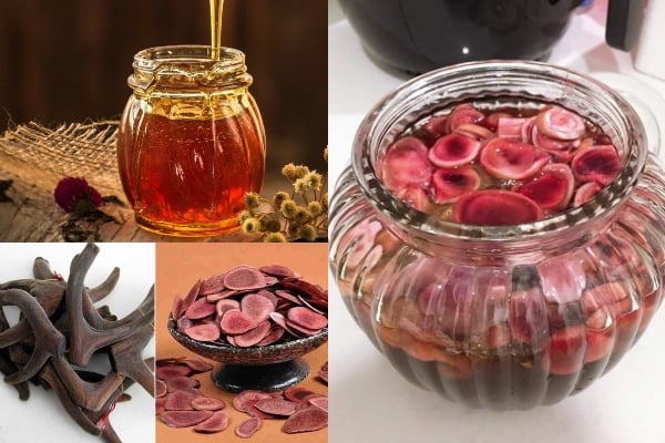 Tìm hiểu về công dụng của nhung hươu ngâm mật ong2