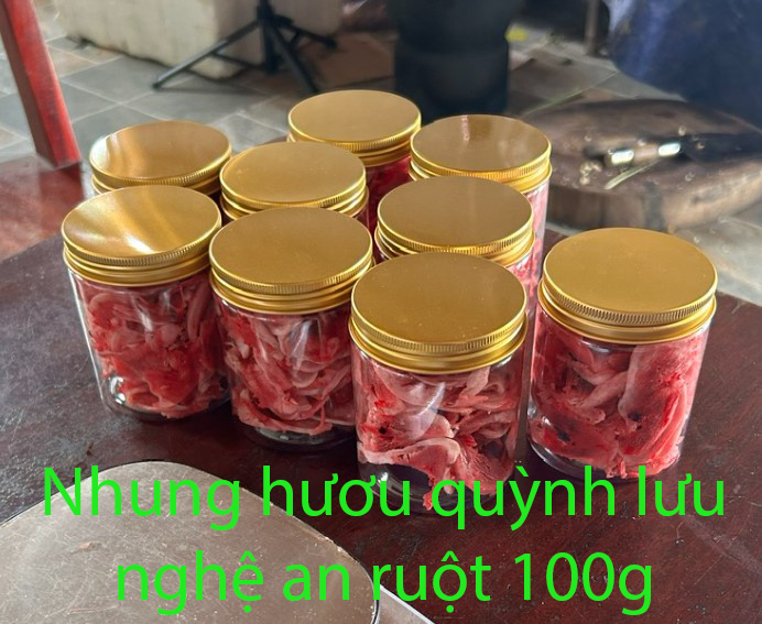 Nhung Hươu Tươi Thái Lát