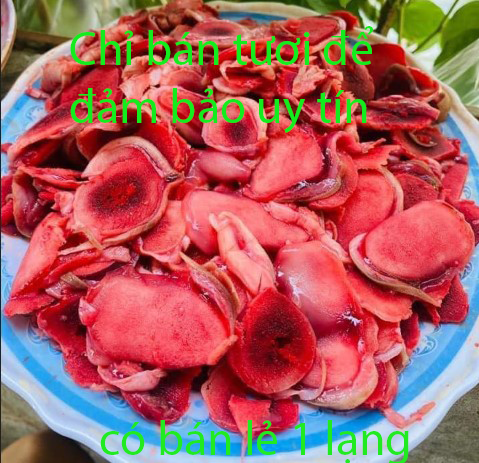 Nhung Hươu Tươi Thái Lát